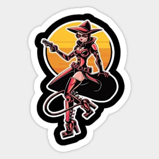 Anime Cartoon Unique Superhero Art Style Sticker